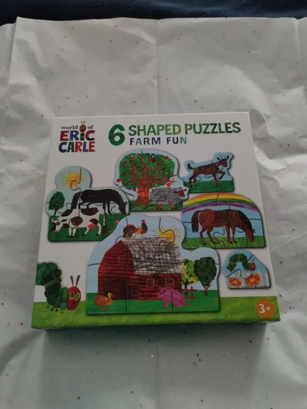 Eric Carle - 6 shaped puzzles( Fun Farm)
